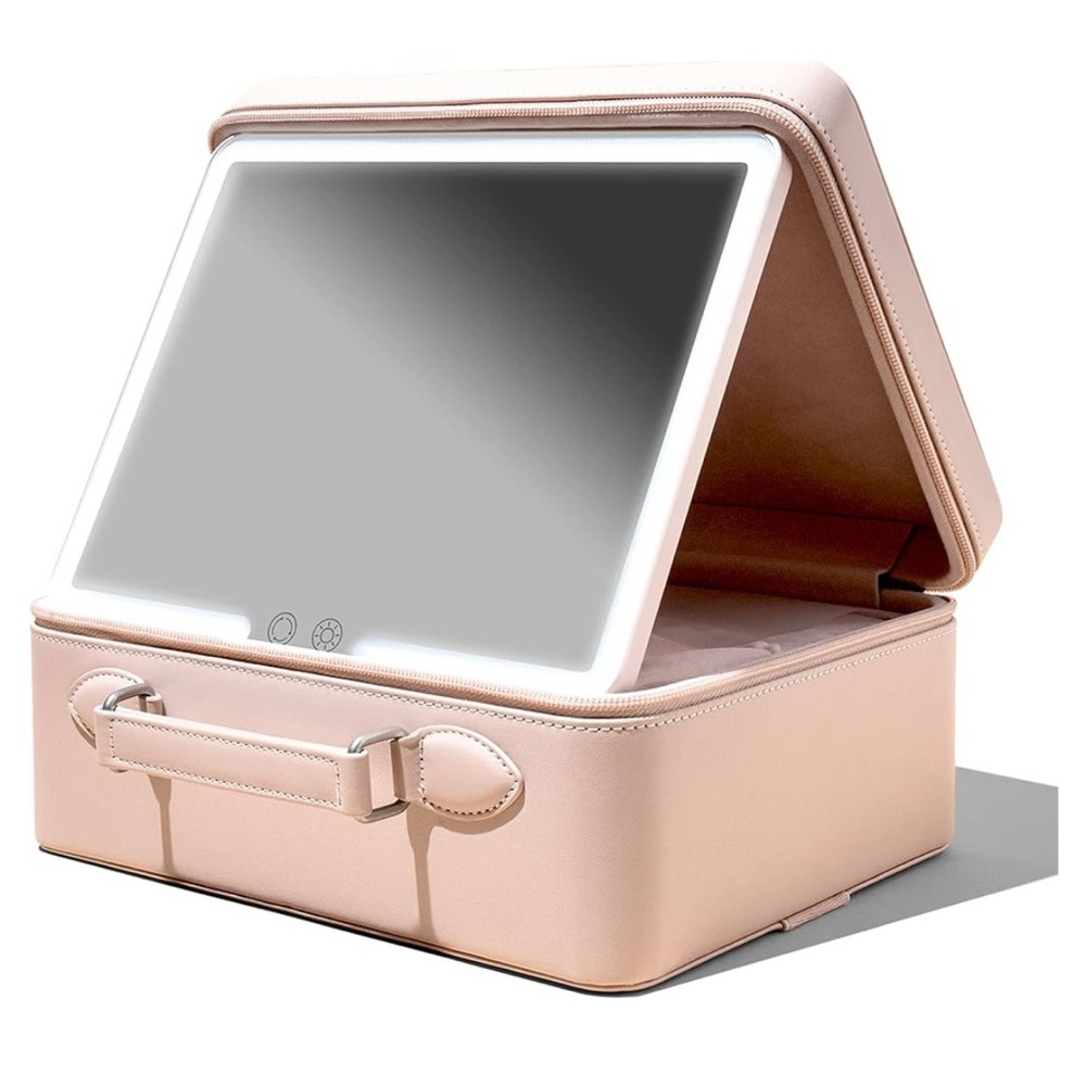 Vanity Planet Baia The Everything Beauty Bag in Pink/Rose